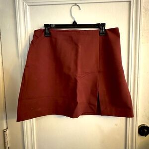 Anthropologie Maeve Red Women's Skater Skirt Large
